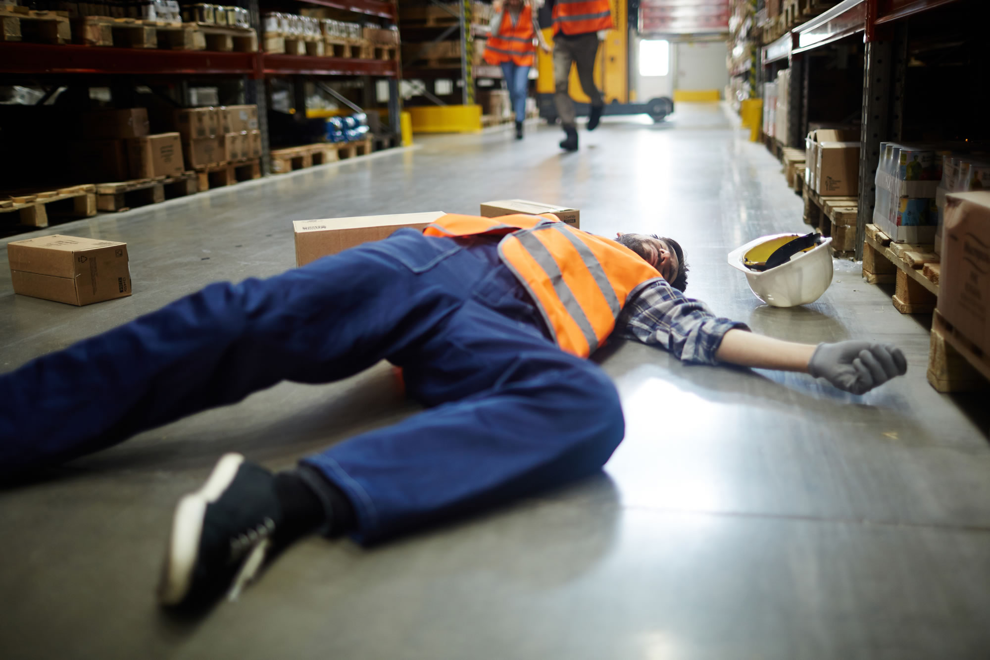 Workplace Slip, Trip or Fall - slip and trip hazards in the workplace, suing employer for negligence