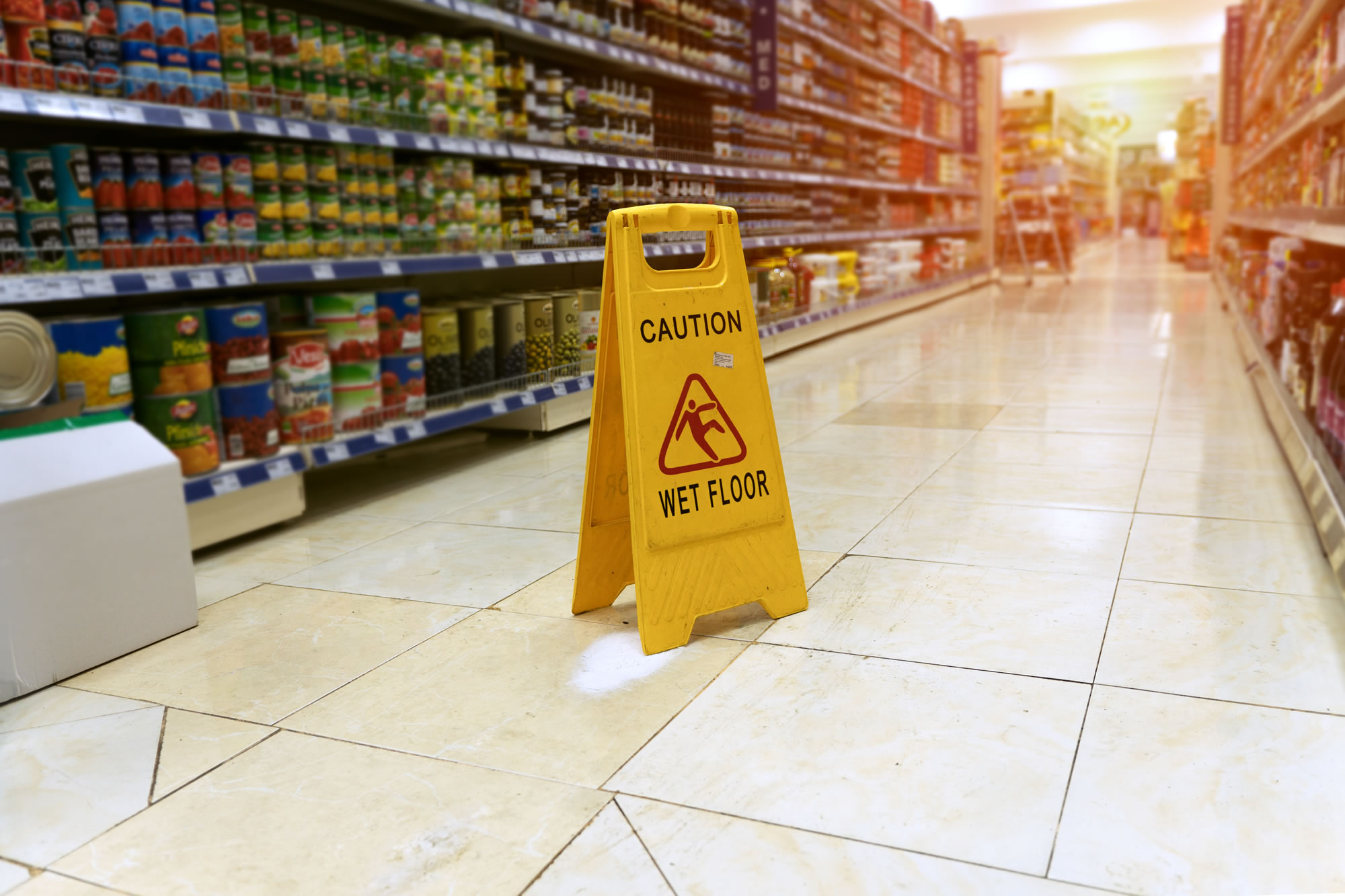 Slips, Trips & Falls Portsmouth - public liability, public places injury - in supermarkets, shops and shopping centres